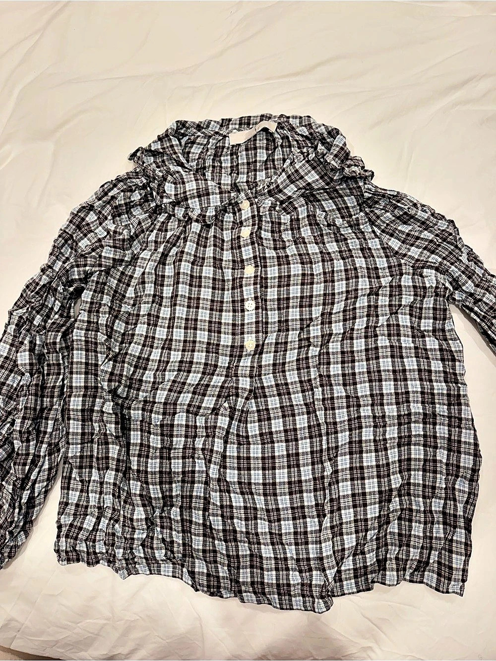 Loft Women's Plaid Blouse